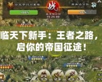 君臨天下新手：王者之路，開啟你的帝國征途！