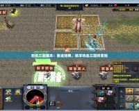 街機三國腳本：重返經典，暢享熱血三國的冒險