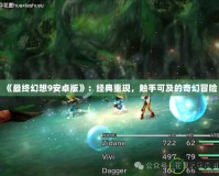 《最終幻想9安卓版》：經典重現，觸手可及的奇幻冒險
