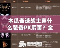 木瓜奇跡戰士穿什么裝備PK厲害？全面解析最強戰士PK裝備搭配！