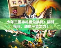 少年三國志禮品兌換碼：限時福利，助你一臂之力！