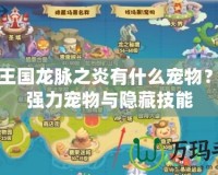 洛克王國龍脈之炎有什么寵物？探秘強力寵物與隱藏技能