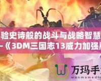 體驗史詩般的戰斗與戰略智慧——《3DM三國志13威力加強版》深度解析
