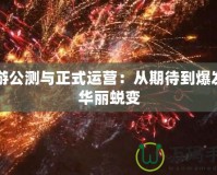 網游公測與正式運營：從期待到爆發的華麗蛻變