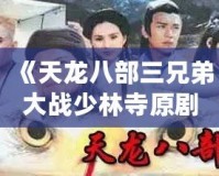 《天龍八部三兄弟大戰少林寺原劇》：江湖風云再起，武俠盛宴震撼來襲