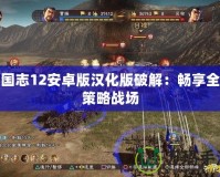 三國志12安卓版漢化版破解：暢享全新策略戰場