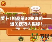 保衛蘿卜1挑戰第30關攻略——輕松通關技巧大揭秘！