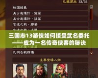 三國志13游俠如何接受武名委托——成為一名傳奇俠客的秘訣