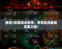 暗黑3巫醫(yī)加點順序，帶你走向最強巫醫(yī)之路！