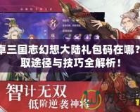 安卓三國志幻想大陸禮包碼在哪？獲取途徑與技巧全解析！