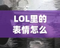 LOL里的表情怎么按？輕松玩轉(zhuǎn)LOL表情系統(tǒng)