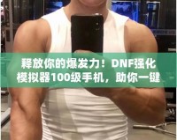 釋放你的爆發力！DNF強化模擬器100級手機，助你一鍵打造最強裝備！