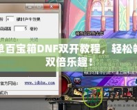 簡單百寶箱DNF雙開教程，輕松暢玩雙倍樂趣！