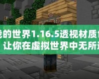 我的世界1.16.5透視材質包，讓你在虛擬世界中無所遁形