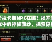卡拉卡斯NPC在哪？揭開游戲中的神秘面紗，探索隱藏任務與寶藏