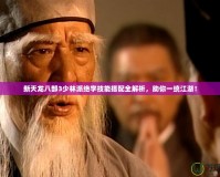 新天龍八部3少林派絕學技能搭配全解析，助你一統江湖！
