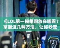 《LOL第一視角回放在哪看？掌握這幾種方法，讓你秒變游戲專家！》