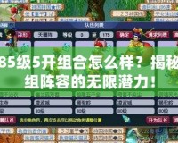 夢幻85級5開組合怎么樣？揭秘五人組陣容的無限潛力！