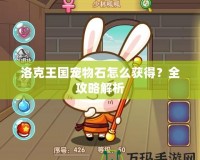 洛克王國(guó)寵物石怎么獲得？全攻略解析