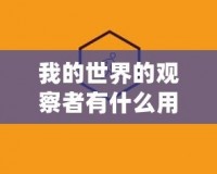我的世界的觀察者有什么用？深度解析與實戰(zhàn)應用