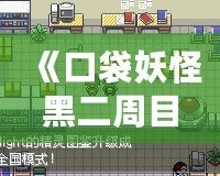 《口袋妖怪黑二周目攻略圖解最新版：輕松通關(guān)秘籍，帶你一統(tǒng)寶可夢(mèng)世界！》