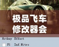 極品飛車修改器會不會封號？玩家必看揭秘！