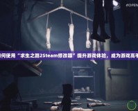 如何使用“求生之路2Steam修改器”提升游戲體驗，成為游戲高手！