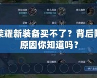 王者榮耀新裝備買不了？背后隱藏的原因你知道嗎？