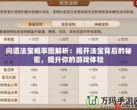 問道法寶概率圖解析：揭開法寶背后的秘密，提升你的游戲體驗