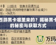 夢幻西游黑卡哪里來的？揭秘黑卡背后的秘密與獲取方式