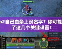 Dota2自己血條上沒名字？你可能錯過了這幾個關(guān)鍵設(shè)置！