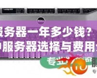 CF服務器一年多少錢？解密各種服務器選擇與費用分析