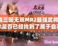 真三國無雙MR2最強武將，你是否已經找到了屬于自己的最強戰力？