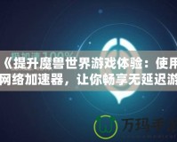 《提升魔獸世界游戲體驗：使用網絡加速器，讓你暢享無延遲游戲快感》