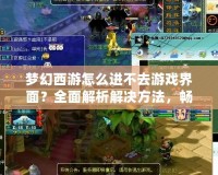 夢幻西游怎么進不去游戲界面？全面解析解決方法，暢享游戲樂趣