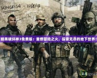 暗黑破壞神3免費(fèi)版：重燃冒險(xiǎn)之火，探索無盡的地下世界！