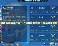賽爾號傷害測試在哪？了解賽爾號傷害計算與測試的技巧
