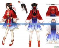 真三國(guó)無(wú)雙8大喬原畫(huà)：美麗與力量的完美融合