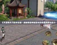 《天涯明月刀副本在哪？揭秘那些神秘副本的絕美風景與戰斗！