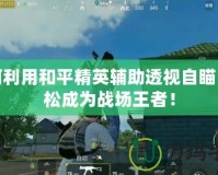 如何利用和平精英輔助透視自瞄，輕松成為戰(zhàn)場(chǎng)王者！