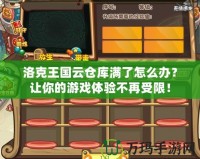 洛克王國云倉庫滿了怎么辦？讓你的游戲體驗不再受限！