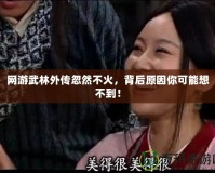 網游武林外傳忽然不火，背后原因你可能想不到！