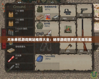 大米單機游戲網站推薦大全：暢享游戲世界的無限樂趣