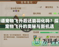 問道寵物飛升后還能羽化嗎？探索寵物飛升的奧秘與新機遇