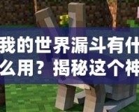 我的世界漏斗有什么用？揭秘這個神奇物品的實用性與玩法技巧！