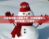 小蒼解說雪人視頻大全，讓你掌握雪人制作的每一個細節(jié)