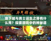 地下城與勇士誕生之芽有什么用？探索游戲中的神秘道具
