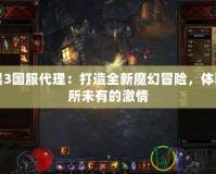 暗黑3國服代理：打造全新魔幻冒險，體驗前所未有的激情