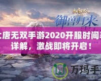 大唐無雙手游2020開服時間表詳解，激戰即將開啟！