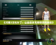 《閃客2漢化補?。鹤屇惚M享無障礙游戲體驗》